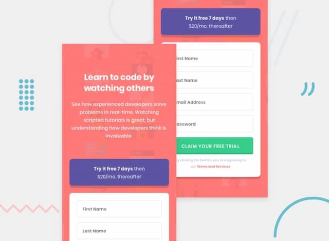 Image of Sign Up Form